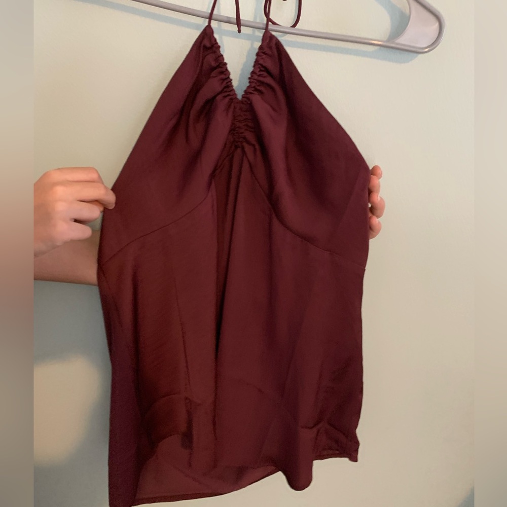 Banana Republic Satin Halter Top